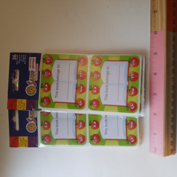 Book Plates NEW 7 packages Sandy Lion Stickers - Picture 5 of 5